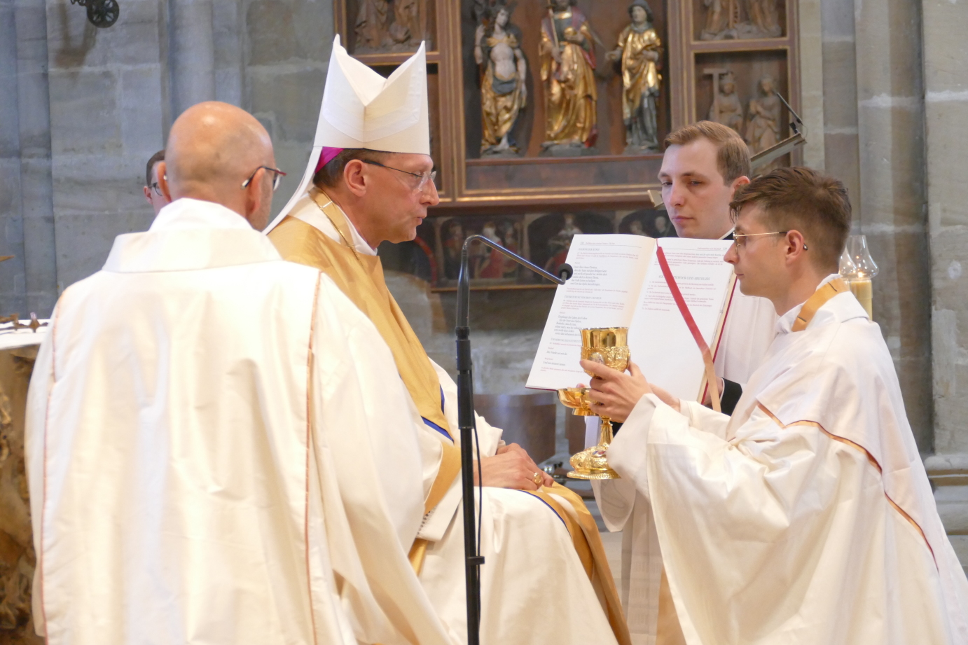 Christopher Helbig wurde zum Priester geweiht